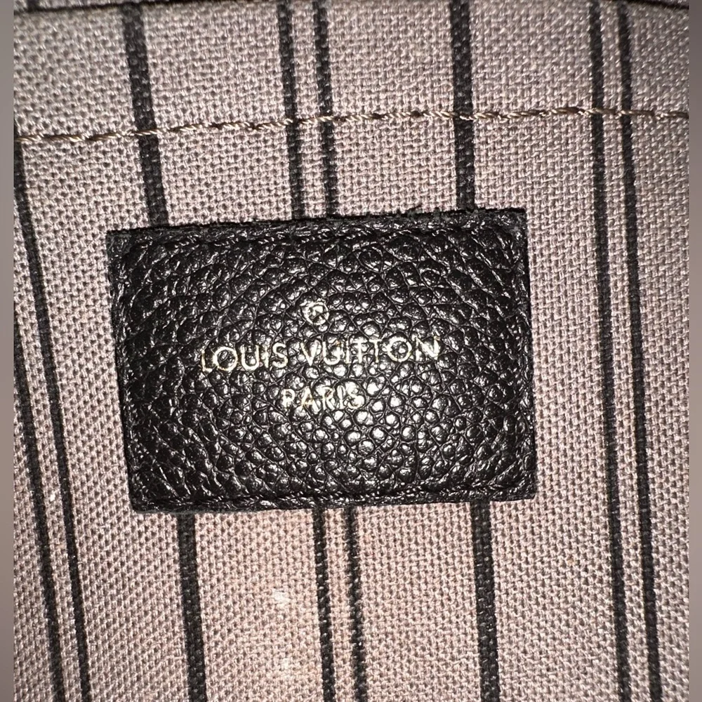 Black Louis Vuitton Montaigne MM Monogram Empriente - Picture 10 of 17